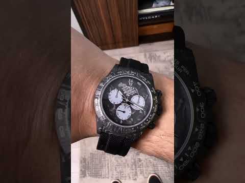碳纖 勞力士 DiW 地通拿 ALL CARBON GRAPHITE Rolex Daytona | WORLDTIMER