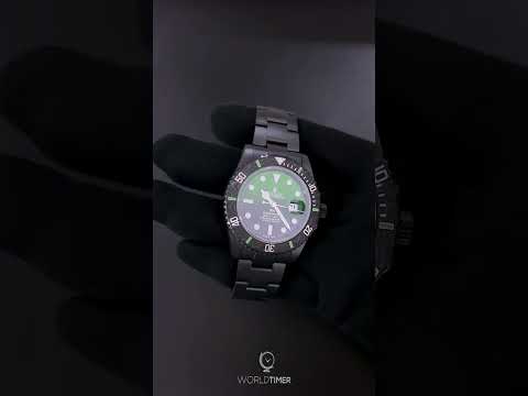 Rolex DiW Submariner PARAKEET 勞力士水鬼 | WORLDTIMER