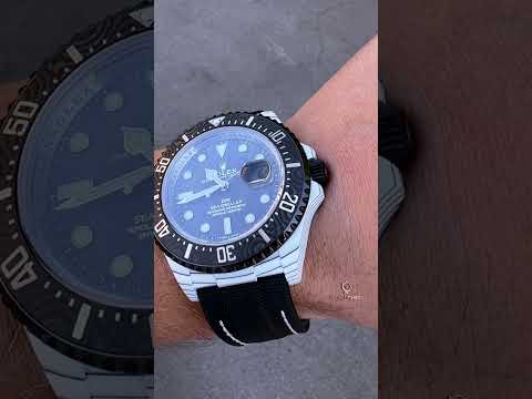 白石英纖維 DiW 勞力士 海使型 IRBIS Sea Dweller Rolex | WORLDTIMER