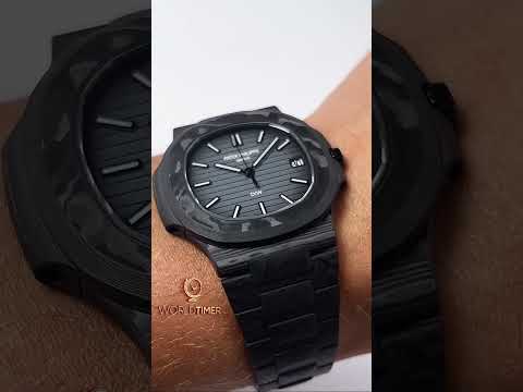 Patek Philippe Nautilus DiW ALL CARBON GRIS | WORLDTIMER