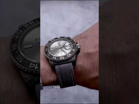 NTPT Carbon Rolex GMT Master SILVER C 勞力士 格林尼治型 DiW | WORLDTIMER