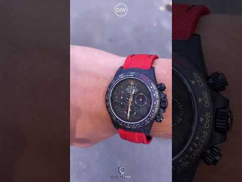 NTPT Carbon DiW Rolex Daytona RED EDITION UNIQUE Piece 碳纖 勞力士 地通拿 | WORLDTIMER
