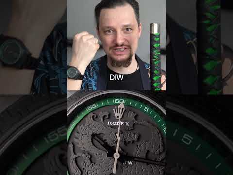 DiW Rolex Milgauss DRAGON 116400GV Rolex 116400 龍年特別版 | WORLDTIMER