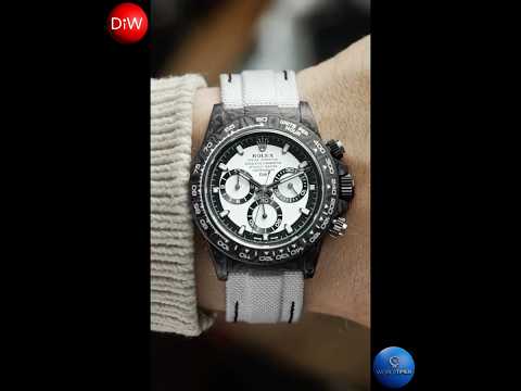 NTPT Carbon DiW Rolex Daytona CREAM V2 碳纖 勞力士地通拿 | WORLDTIMER