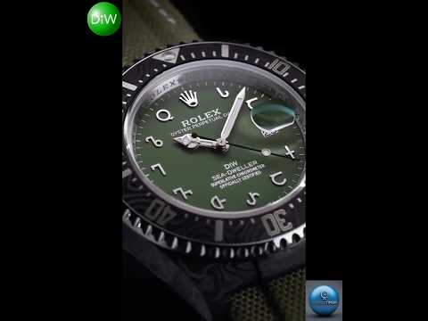 NTPT Carbon Rolex Sea Dweller DiW HUNTER ARABIC UNIQUE 碳纖勞力士 海使型 | WORLDTIMER