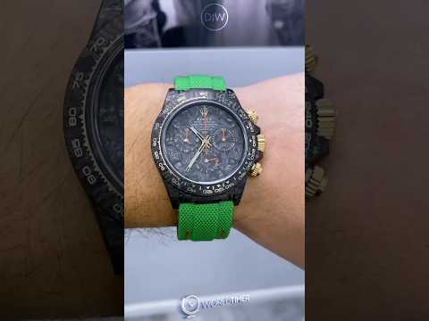 DiW ALL CARBON LIME Rolex Daytona 勞力士地通拿 碳纖維 | WORLDTIMER