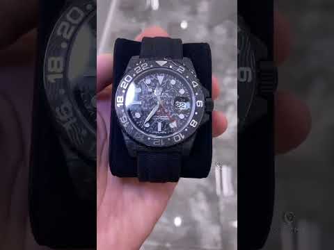 NTPT Carbon Rolex DiW GMT Master II ALL BLACK 勞力士 格林尼治型II | WORLDTIMER