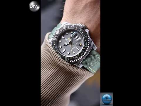CarboQuartz Rolex DiW GMT Master II "VERDANT GRAY" 勞力士 格林尼治型II | WORLDTIMER