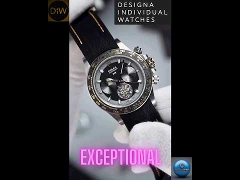 DiW Rolex Titanium Daytona EXCEPTIONAL UNIQUE | DiW 勞力士 鈦金屬 地通拿 | WORLDTIMER
