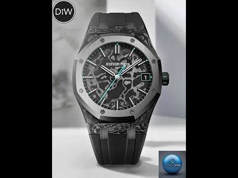 NTPT Carbon AP Royal Oak 15500ST DiW VOIDLINE AQUA 愛彼皇家橡樹 15500ST | WORLDTIMER