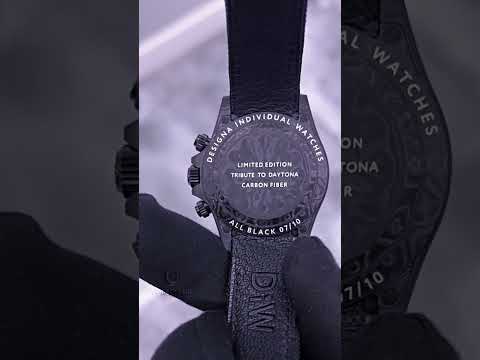 NTPT 碳纖 DiW 勞力士 地通拿 ALL BLACK | WORLDTIMER