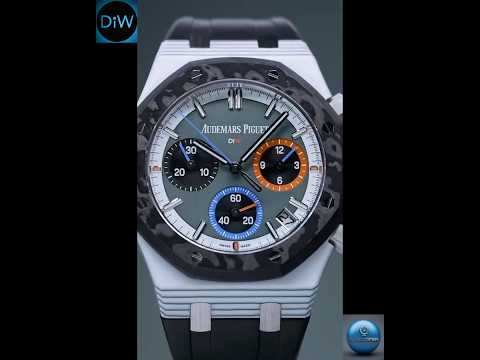 Quartz Fiber DiW Royal Oak Chronograph 26240 RO RACER 碳纖愛彼 皇家橡樹計時碼錶 | WORLDTIMER