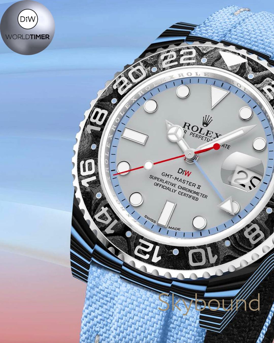 Rolex GMT Master 2 DiW SKYBOUND 勞力士 格林尼治型 | WORLDTIMER