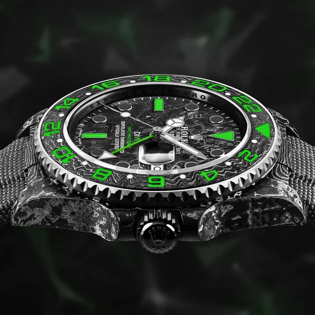 NTPT Carbon DiW Rolex GMT Master STINGER 碳纖 勞力士 格林尼治型II | WORLDTIMER