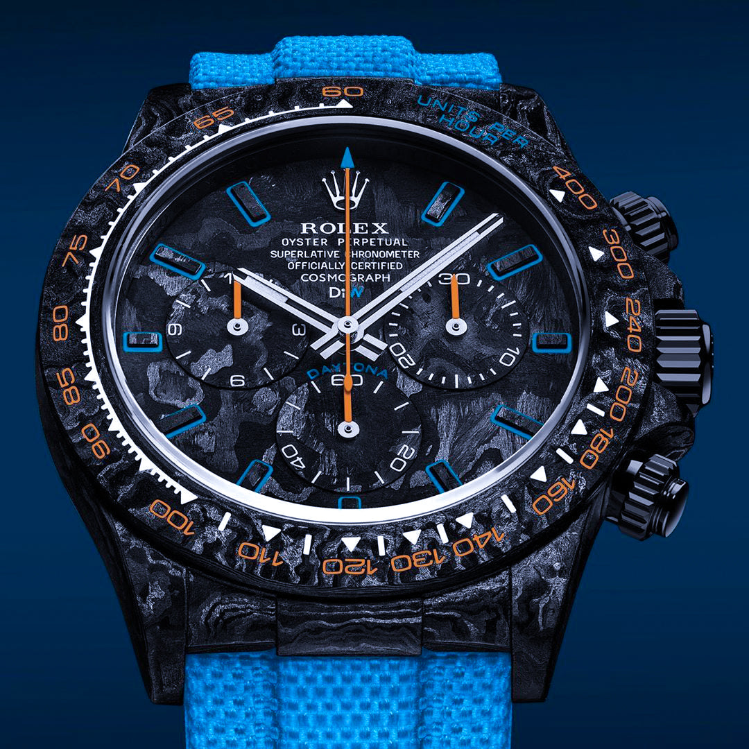 Rolex DiW Daytona ALL CARBON TROPICAL 勞力士 地通拿 DiW | WORLDTIMER