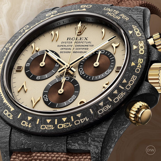 NTPT 碳纖 勞力士 DiW 地通拿 NTPT Carbon Rolex Daytona DESERT EAGLE ARABIC | WORLDTIMER