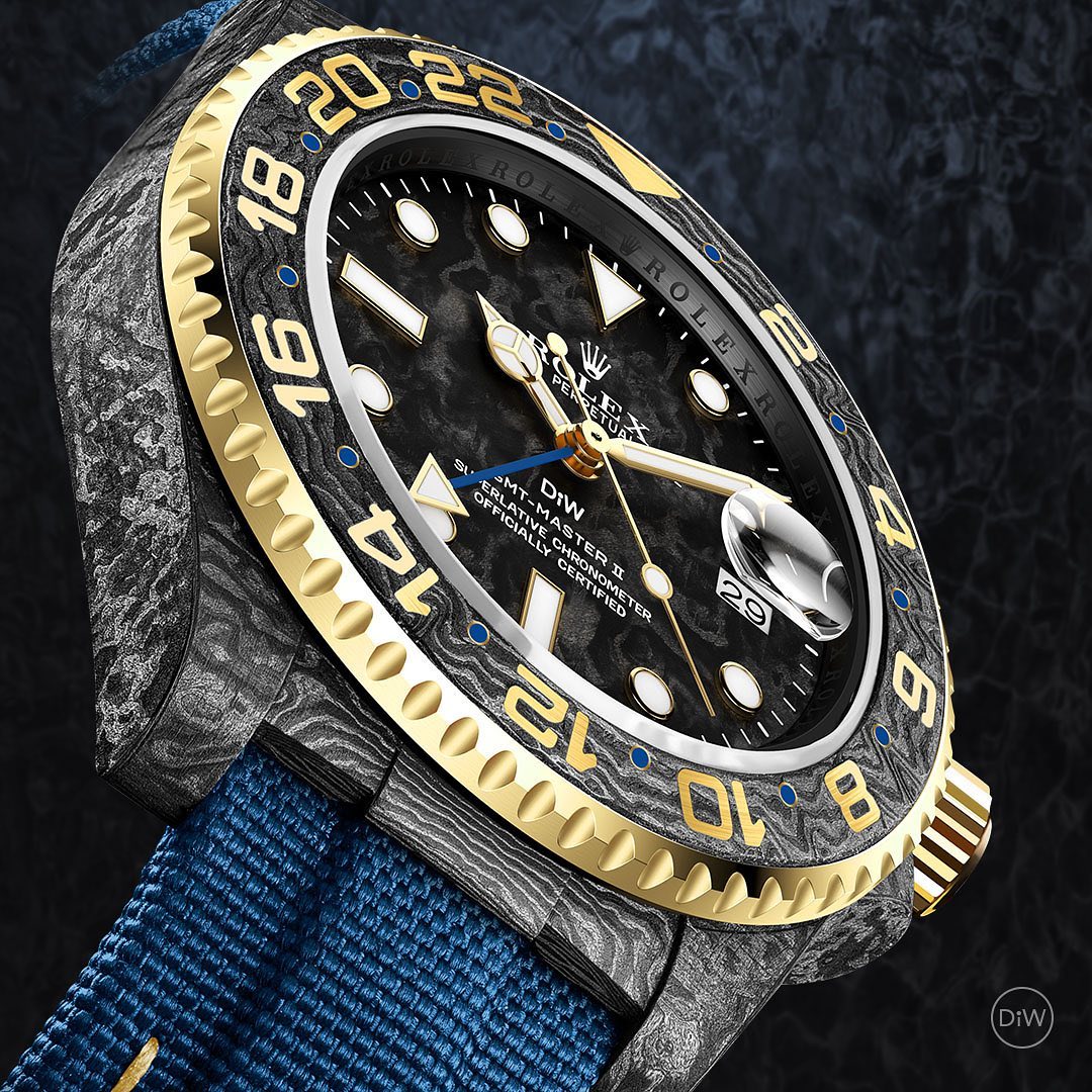 NTPT Carbon Rolex GMT Master 2 GOLDEN SAIL 勞力士 格林尼治型 DiW | WORLDTIMER