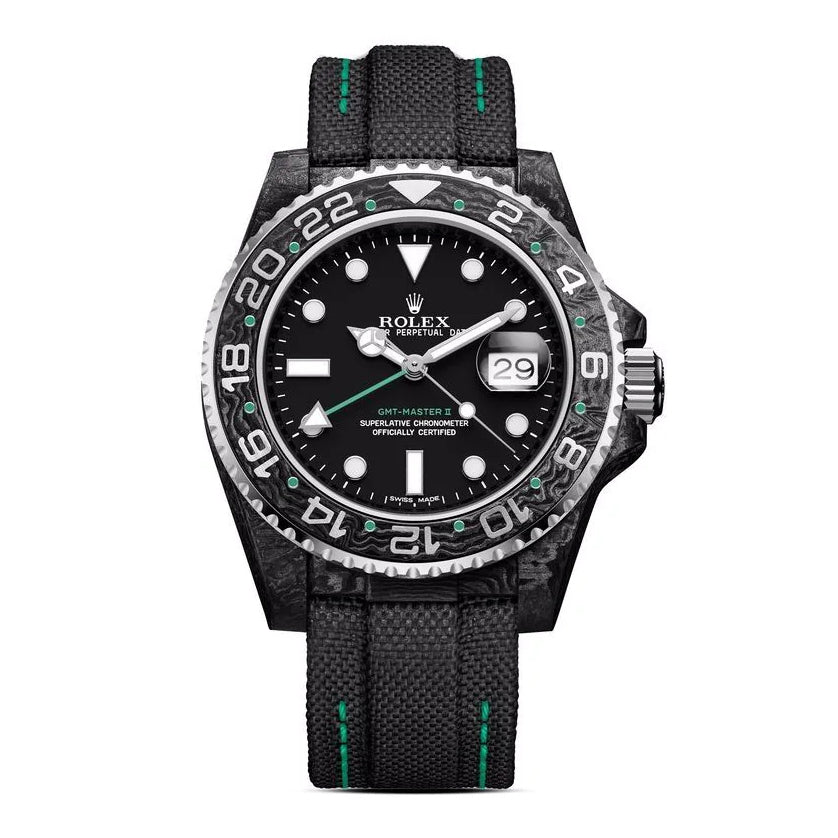 DiW FARFETCH Rolex GMT MASTER OG BLACK | WORLDTIMER