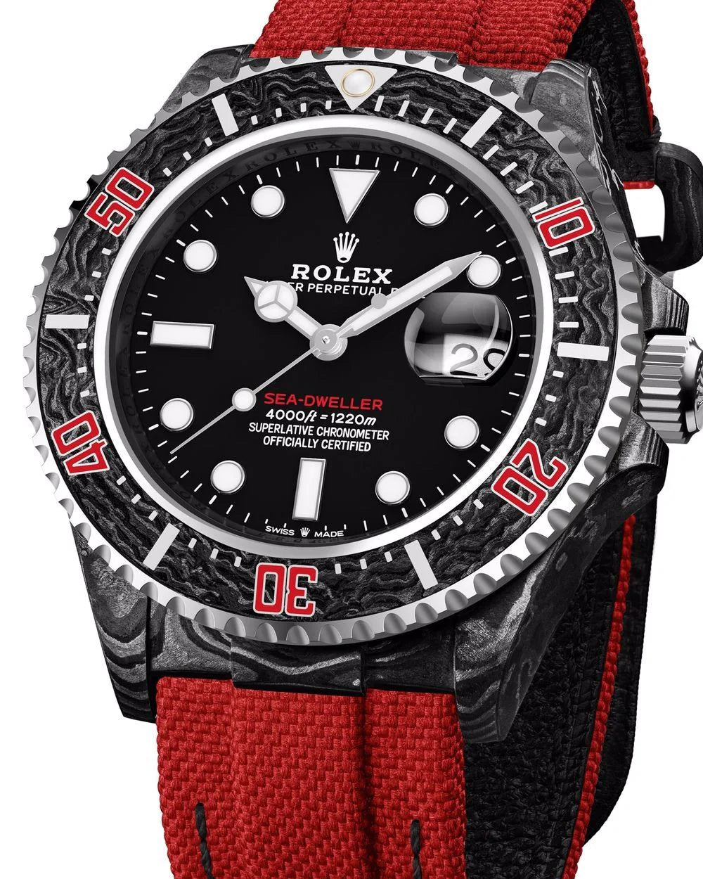 DiW FARFETCH Rolex Sea Dweller OG RED | WORLDTIMER
