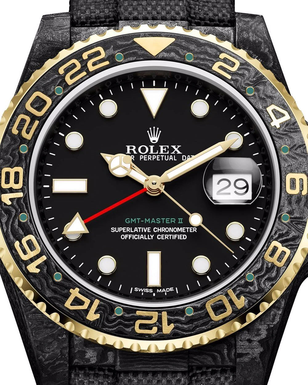 DiW FARFETCH Rolex GMT MASTER GOLDEN SPEEDSTER | WORLDTIMER