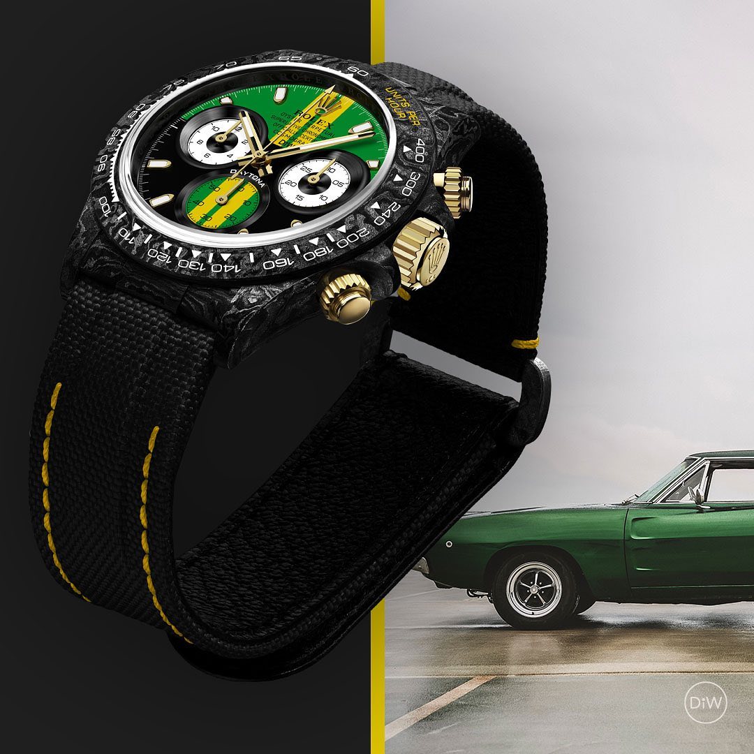 NTPT Carbon DiW Rolex Daytona "GT GREEN" 勞力士 地通拿 | WORLDTIMER