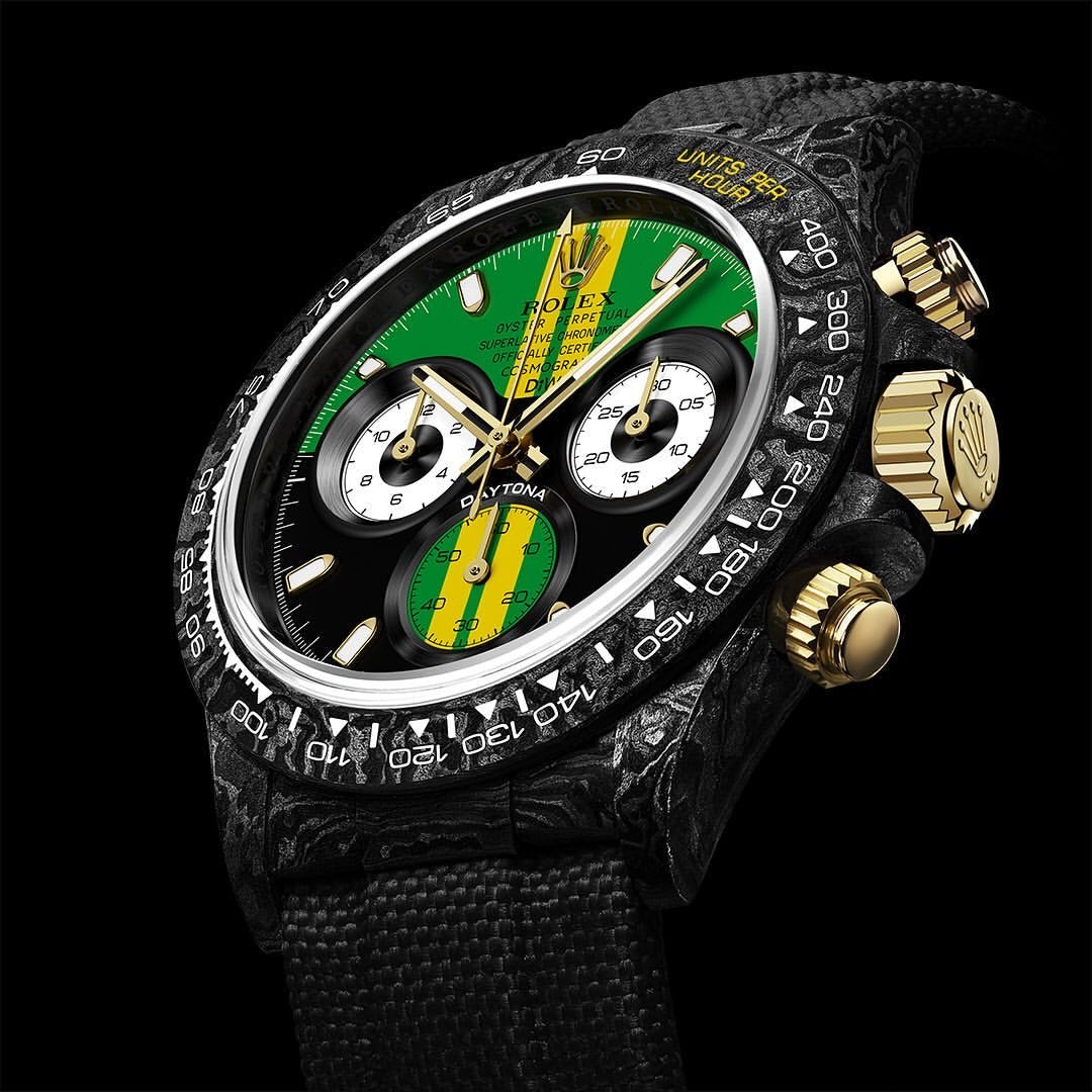 DiW Carbon Rolex Daytona "GT GREEN" 勞力士 地通拿 | WORLDTIMER