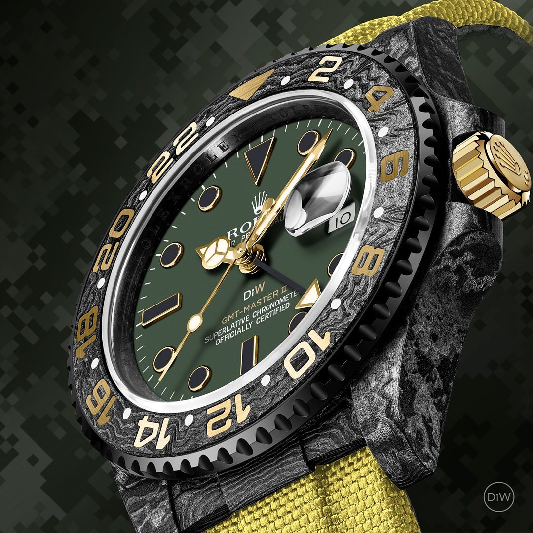 NTPT Carbon Rolex GMT Master 2 DESERT 勞力士 格林尼治型 DiW | WORLDTIMER