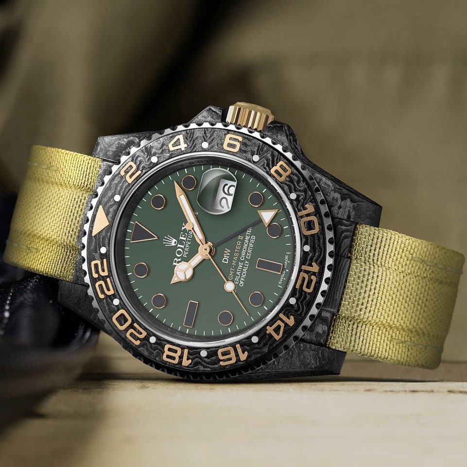 NTPT Carbon Rolex GMT Master 2 DESERT 勞力士 格林尼治型 DiW | WORLDTIMER