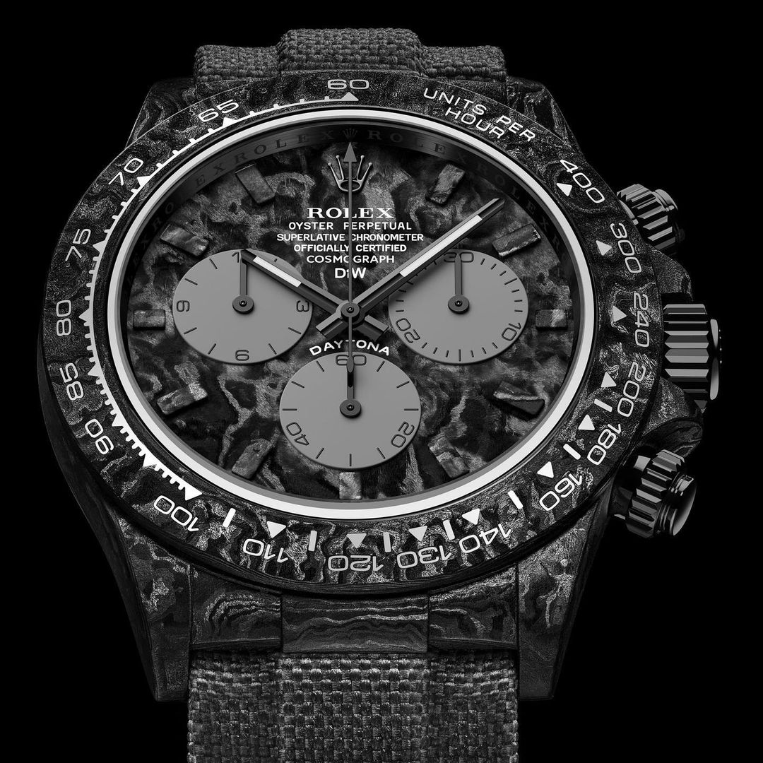 Rolex DiW 勞力士 ALL CARBON GRAPHITE Daytona | WORLDTIMER