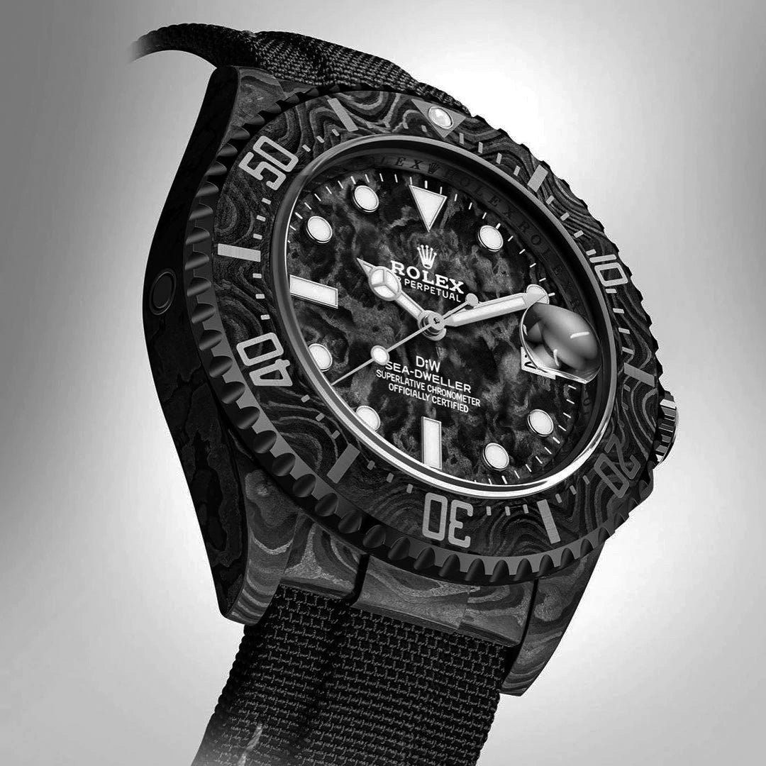 NTPT Carbon DiW Rolex Sea Dweller ALL BLACK 勞力士 海使型 DiW | WORLDTIMER