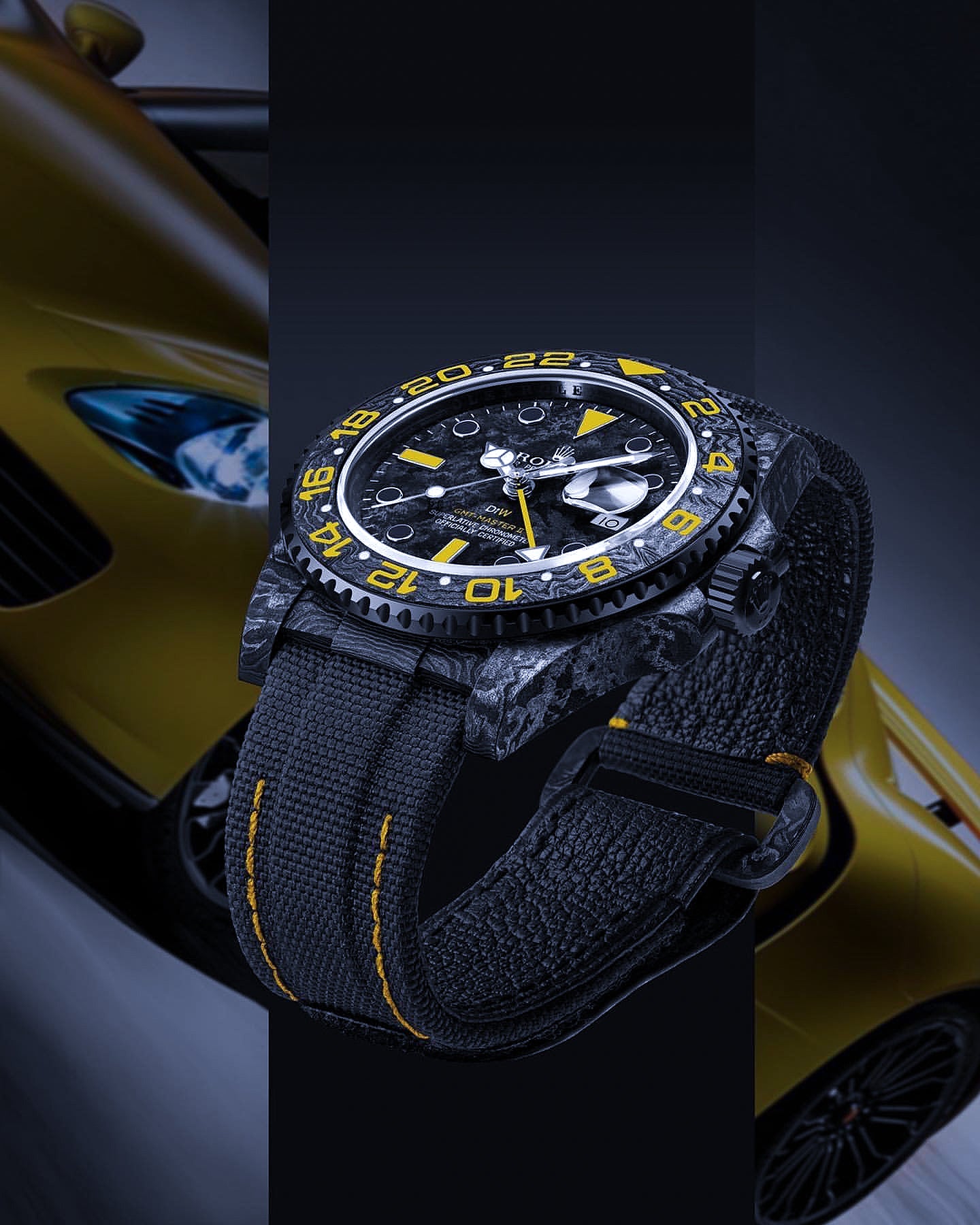 NTPT Carbon Rolex GMT Master SPYDER 勞力士 格林尼治型 DiW | WORLDTIMER