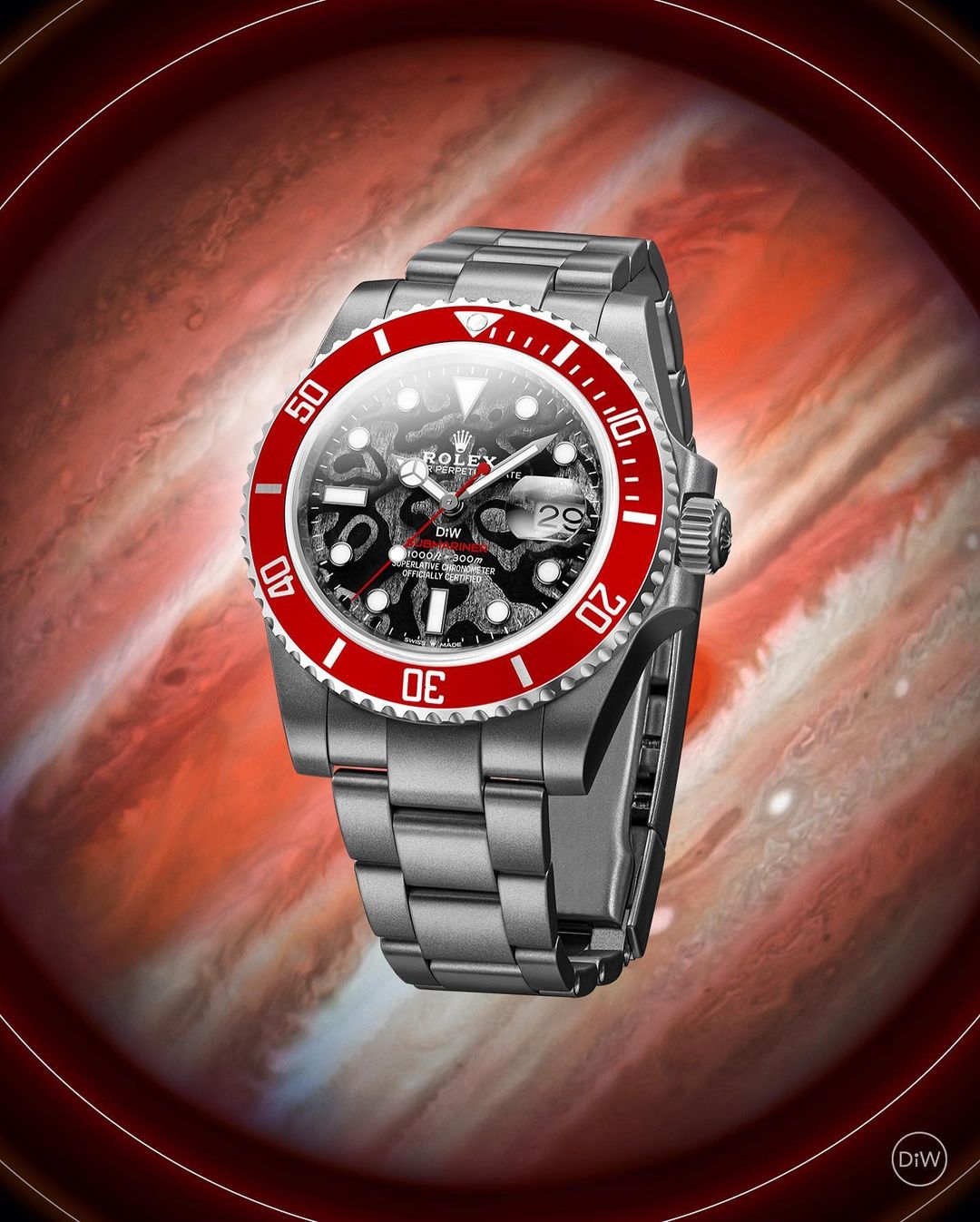 DiW勞力士 水鬼 Rolex Submariner PLUTO | WORLDTIMER