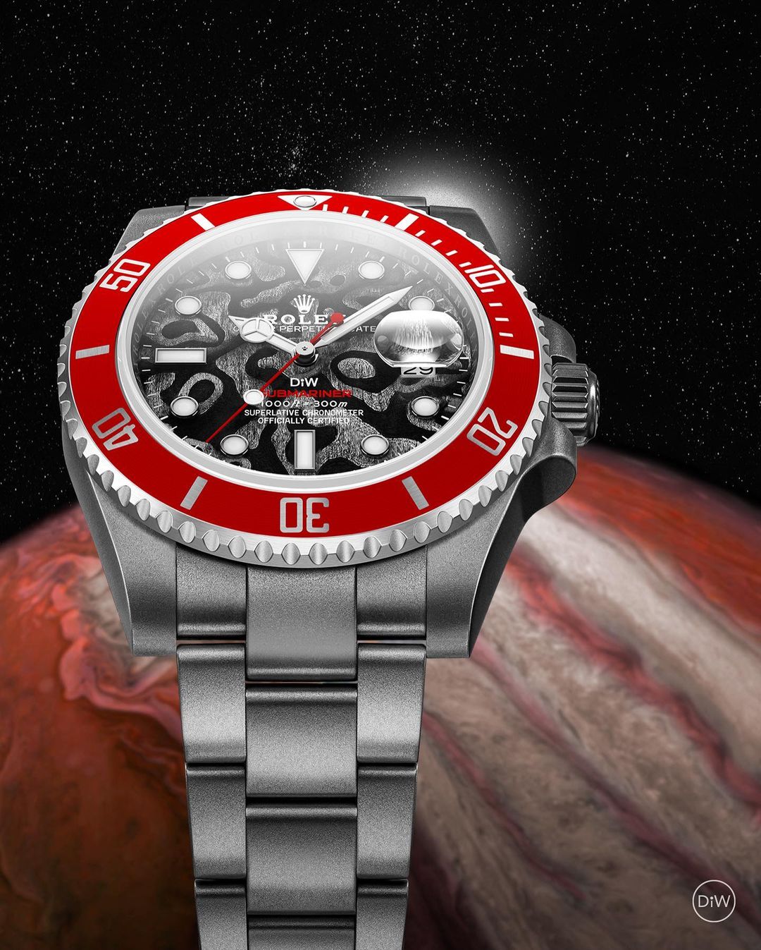 Rolex DiW Submariner PLUTO | WORLDTIMER