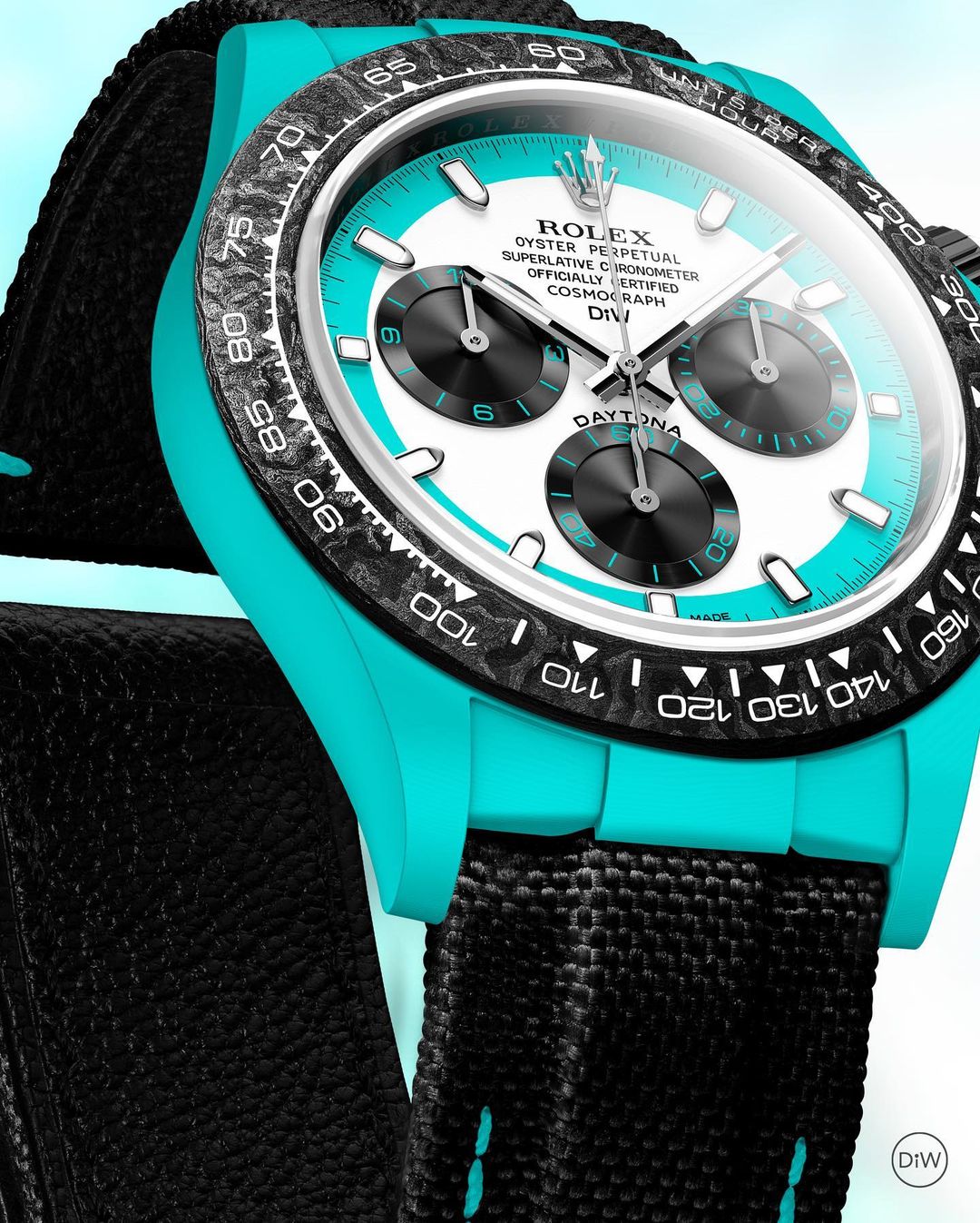 Rolex DiW Daytona CELESTE INVERT 勞力士 地通拿 DiW | WORLDTIMER