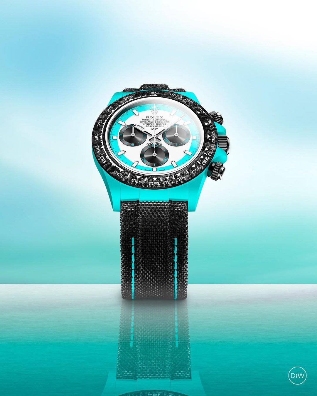 Rolex DiW Daytona CELESTE INVERT 勞力士 地通拿 DiW | WORLDTIMER
