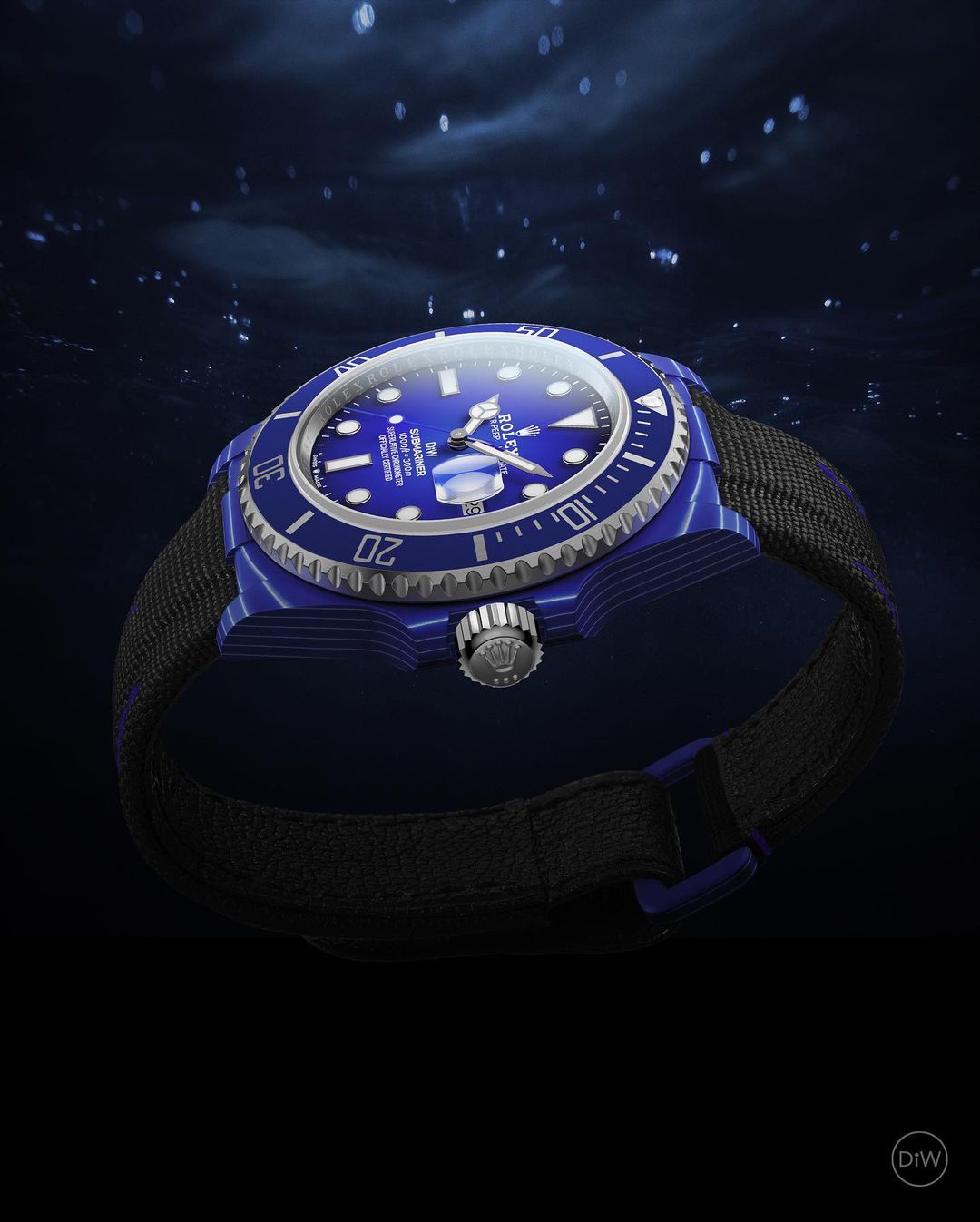 DiW Rolex Submariner DEEP BLUE 勞力士 水鬼 | WORLDTIMER