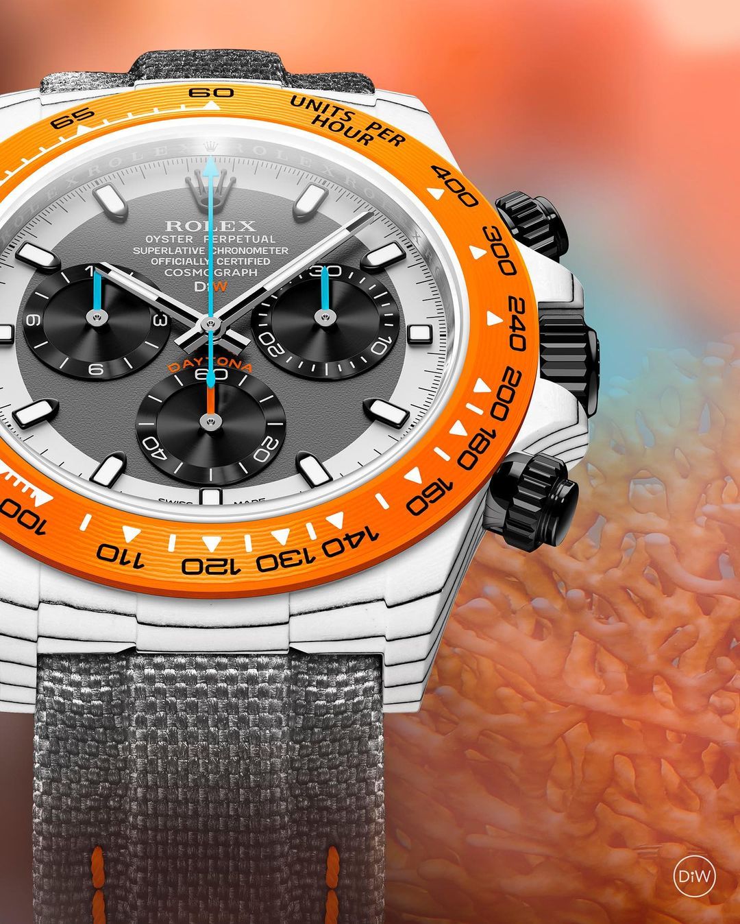 DiW Rolex Daytona OCELLARIS Quartz Fiber | WORLDTIMER