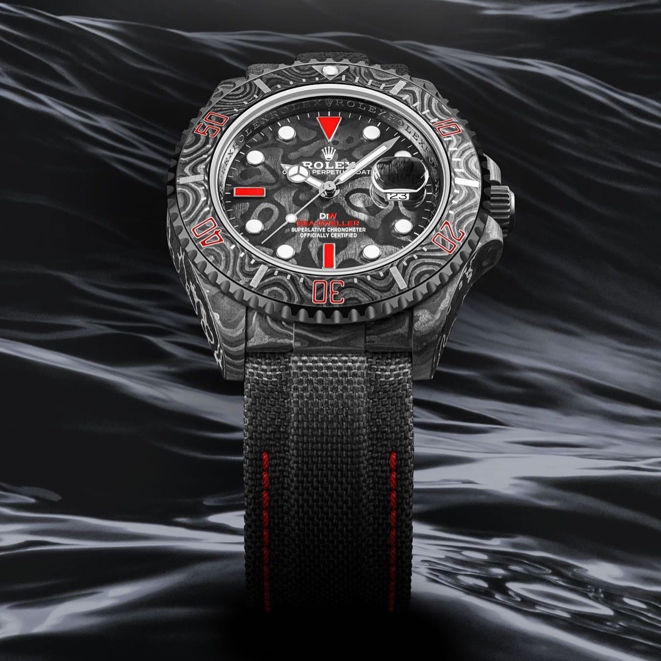 NTPT Carbon DiW Rolex Sea Dweller SPEEDSTER 勞力士 海使型 DiW | WORLDTIMER