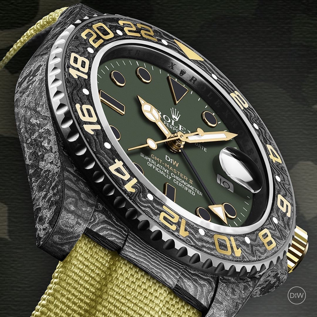 NTPT Carbon Rolex GMT Master 2 DESERT 勞力士 格林尼治型 DiW | WORLDTIMER