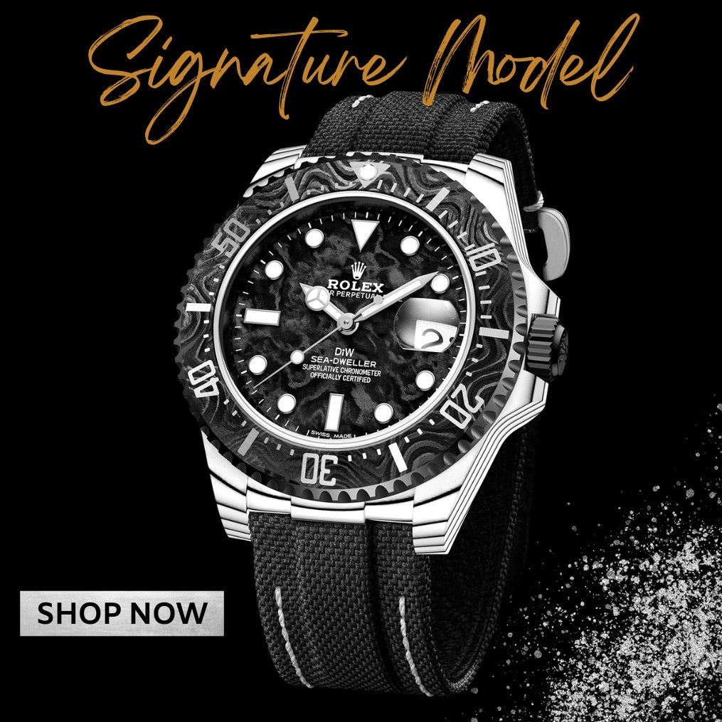 白石英纖維 DiW 勞力士 海使型 IRBIS Sea Dweller Rolex | WORLDTIMER