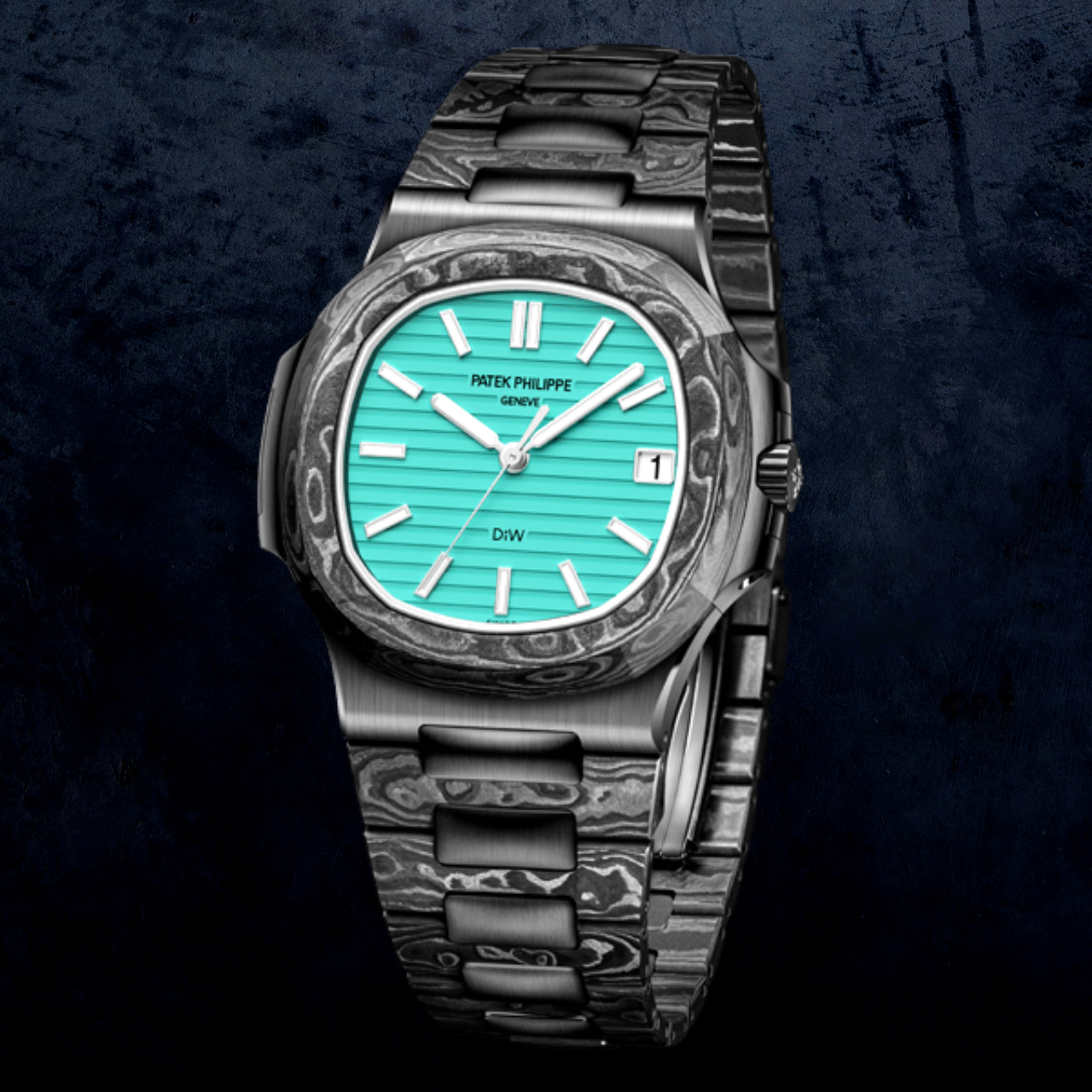 Patek Philippe DiW Carbon Nautilus 5711 "BLACK GRAIL CELESTE" | WORLDTIMER