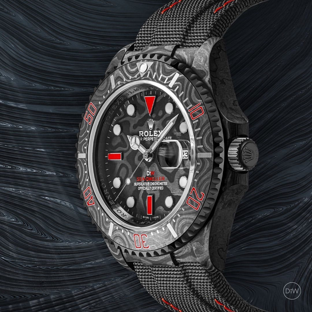 NTPT Carbon DiW Rolex Sea Dweller SPEEDSTER 勞力士 海使型 DiW | WORLDTIMER