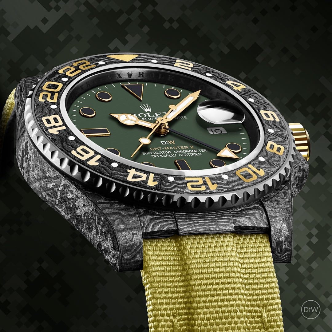 NTPT Carbon Rolex GMT Master 2 DESERT 勞力士 格林尼治型 DiW | WORLDTIMER