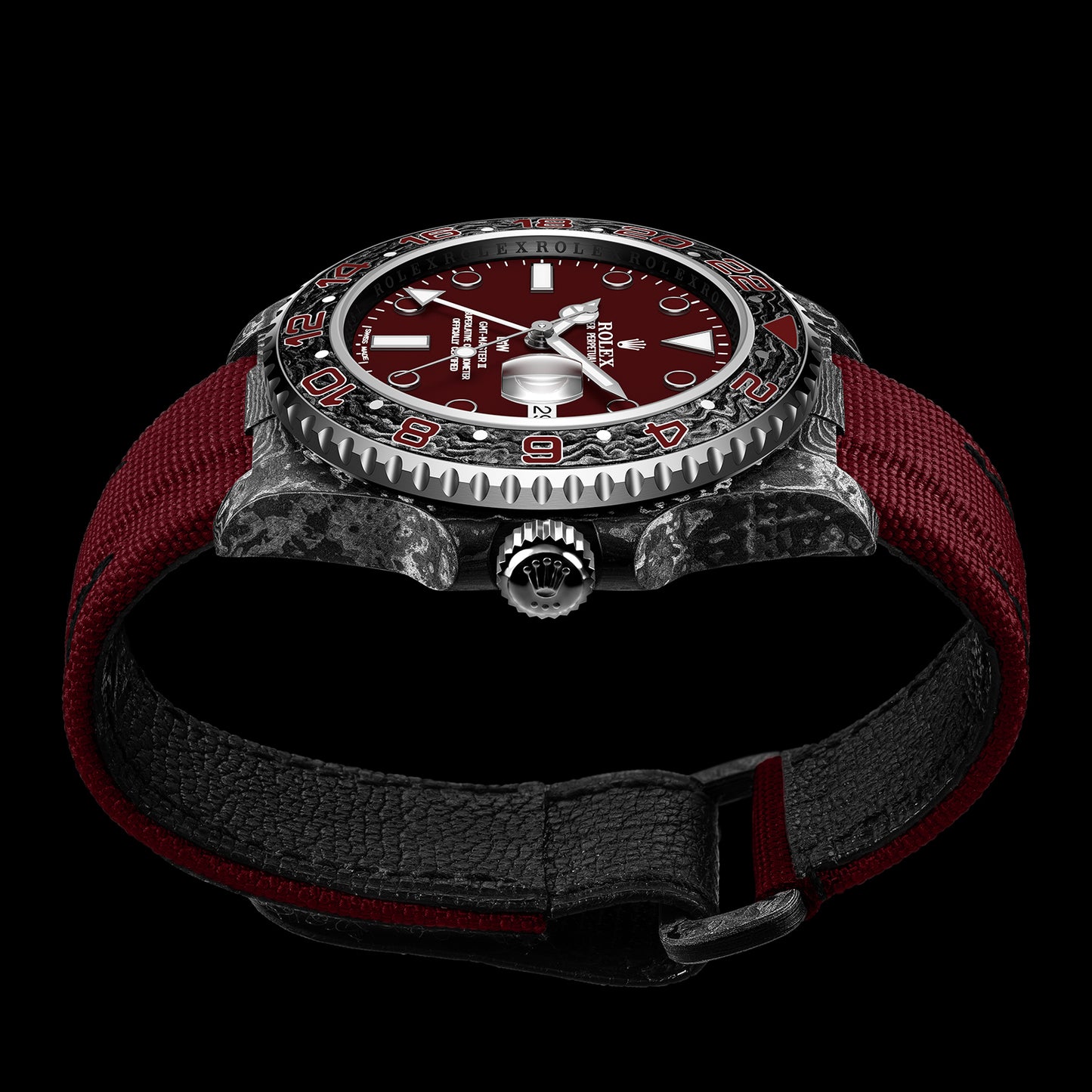 NTPT Carbon Rolex GMT Master Q PROJECT 勞力士 格林尼治型 DiW | WORLDTIMER