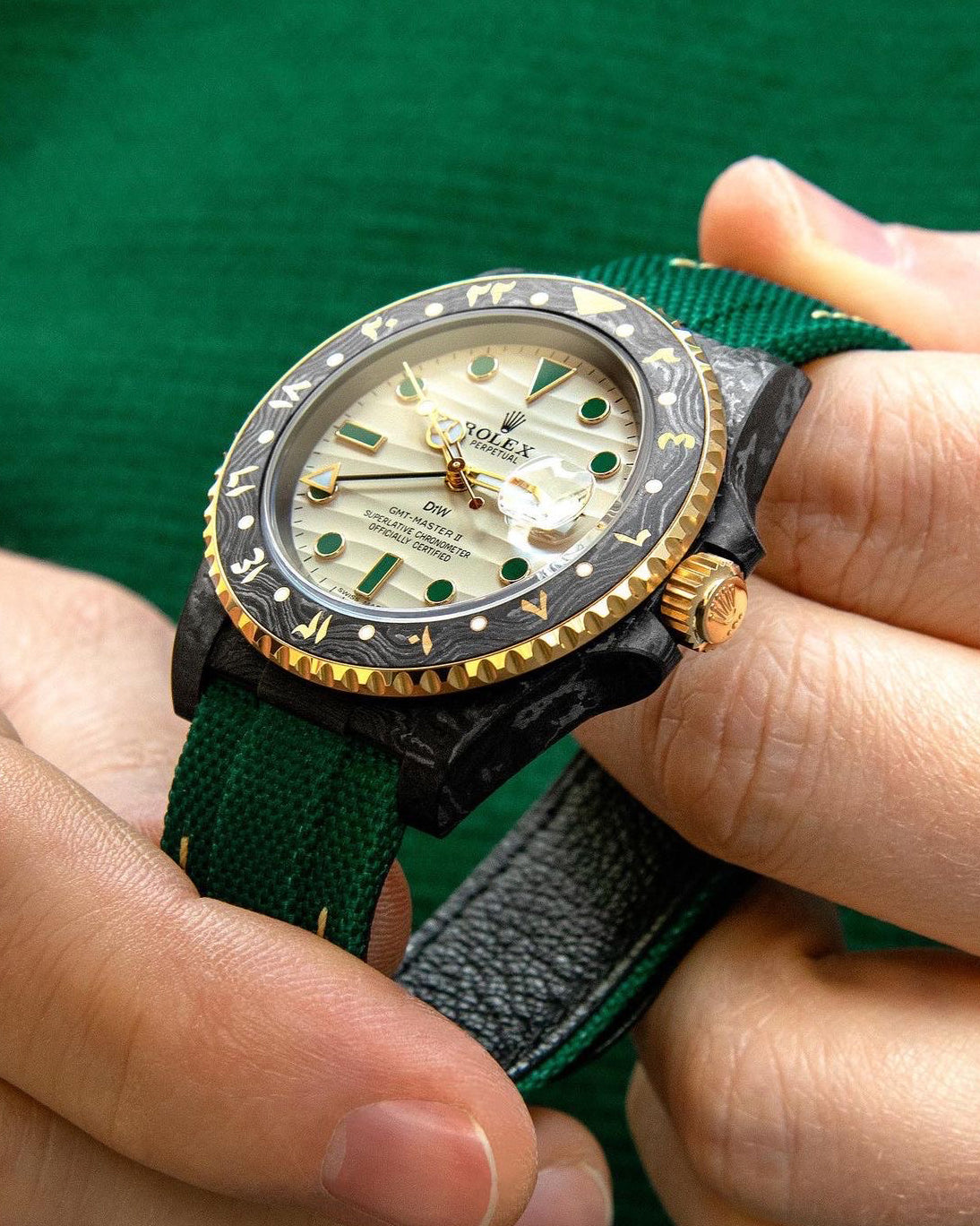Carbon DiW Rolex GMT Master II "OASIS" 勞力士 格林尼治型 | WORLDTIMER