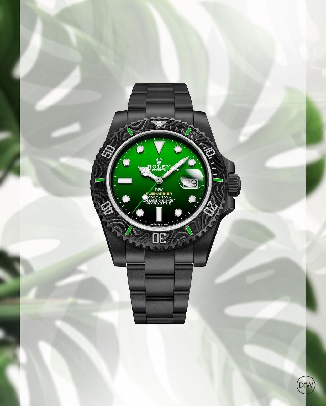 Rolex DiW Submariner PARAKEET 勞力士水鬼 | WORLDTIMER