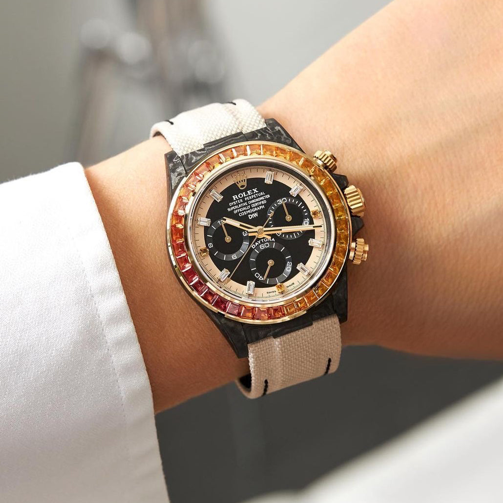 Rolex DiW Daytona RAINBOW SUNRAY 勞力士 地通拿 DiW | WORLDTIMER