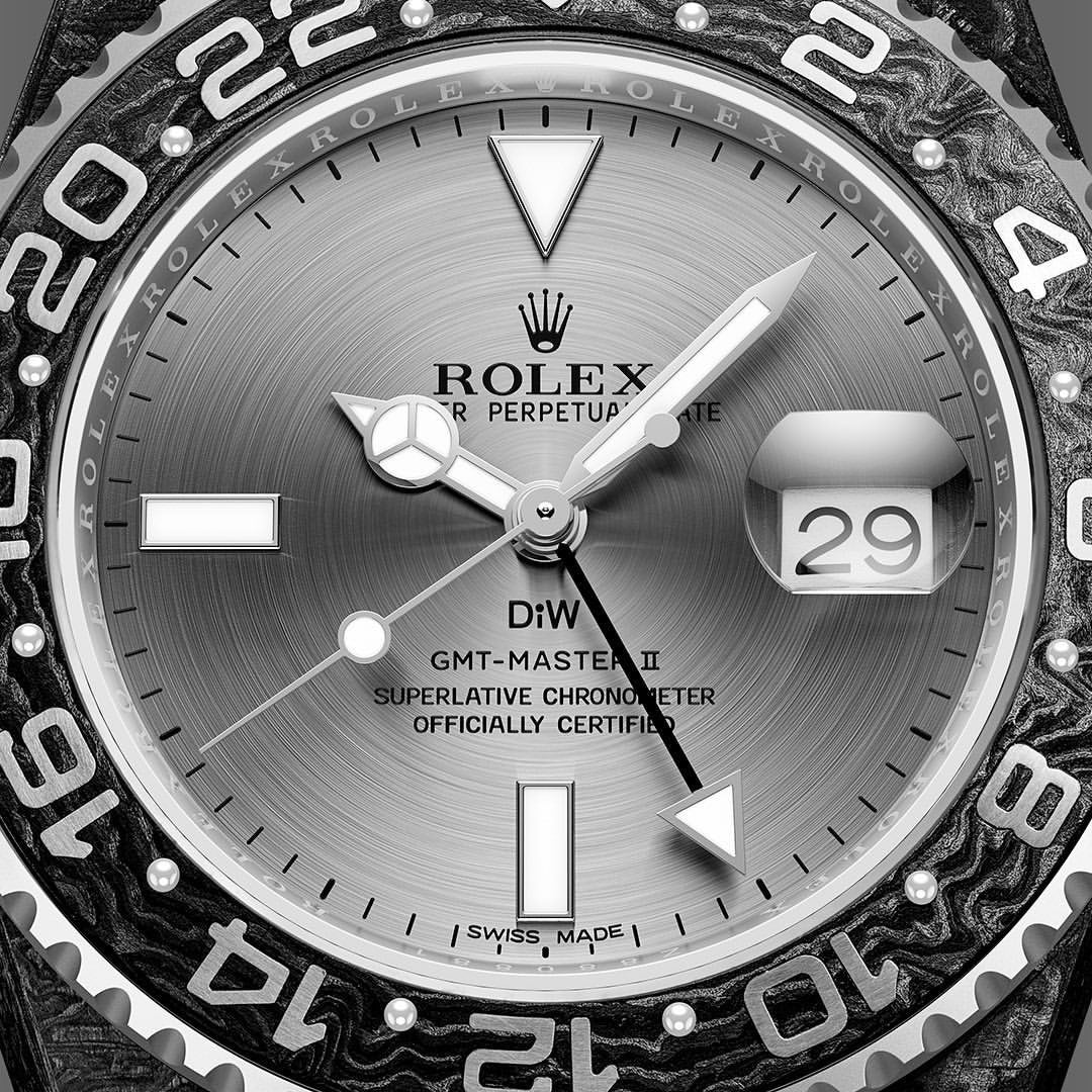 NTPT Carbon Rolex GMT Master SILVER C 勞力士 格林尼治型 DiW | WORLDTIMER