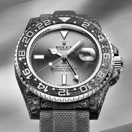 NTPT Carbon Rolex GMT Master SILVER C 勞力士 格林尼治型 DiW | WORLDTIMER
