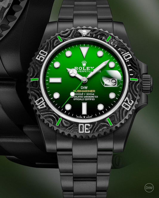 Rolex DiW Submariner PARAKEET 勞力士水鬼 | WORLDTIMER